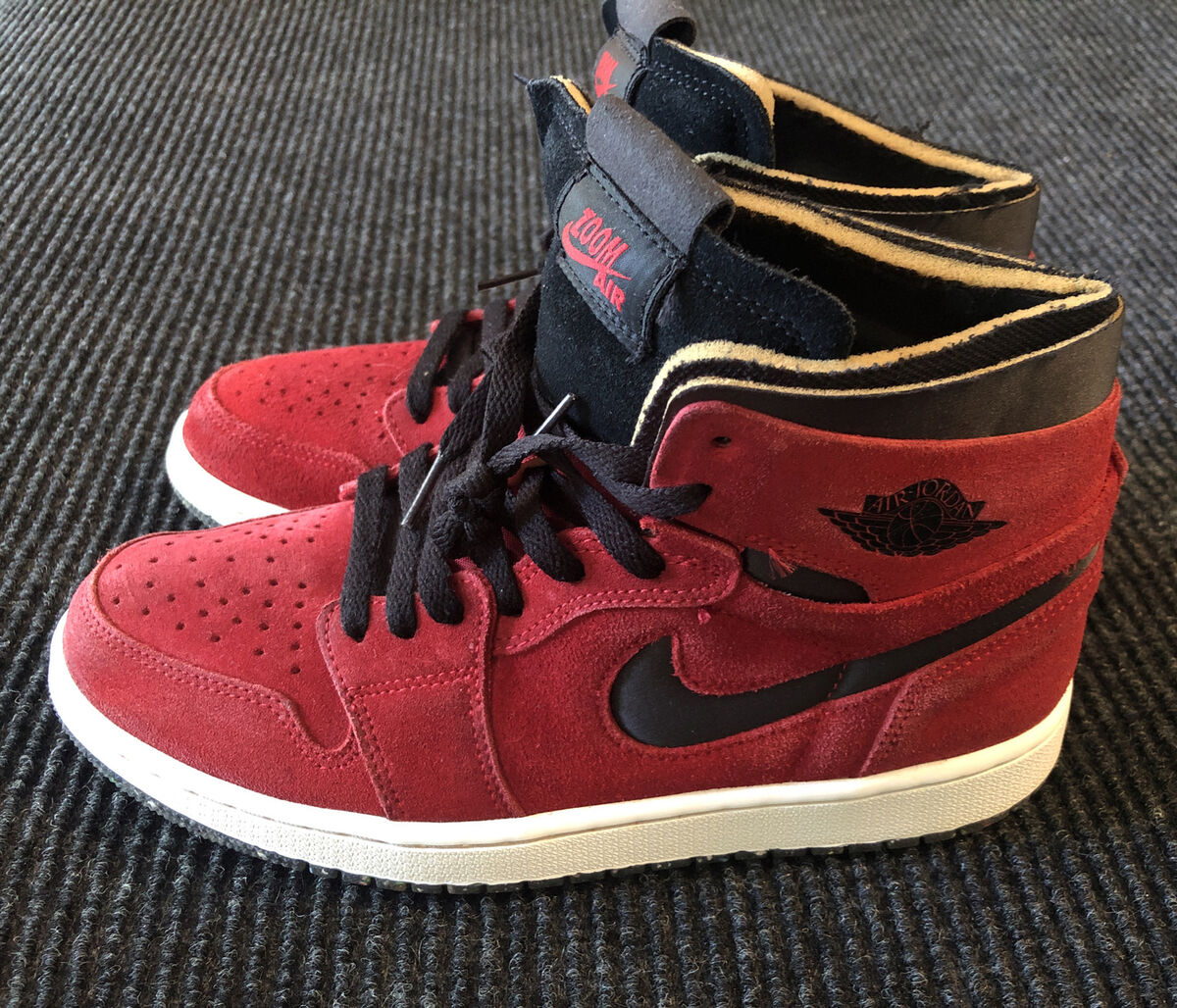Nike Air Jordan 1 Zoom Air CMFT Crater Gym Red Black White Nike Air Jordan 1 Zoom Air CMFT Crater Gym Red Black White
