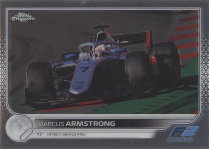 2022 Topps Chrome Formula 1 - Marcus Armstrong #136 - 1 of 1