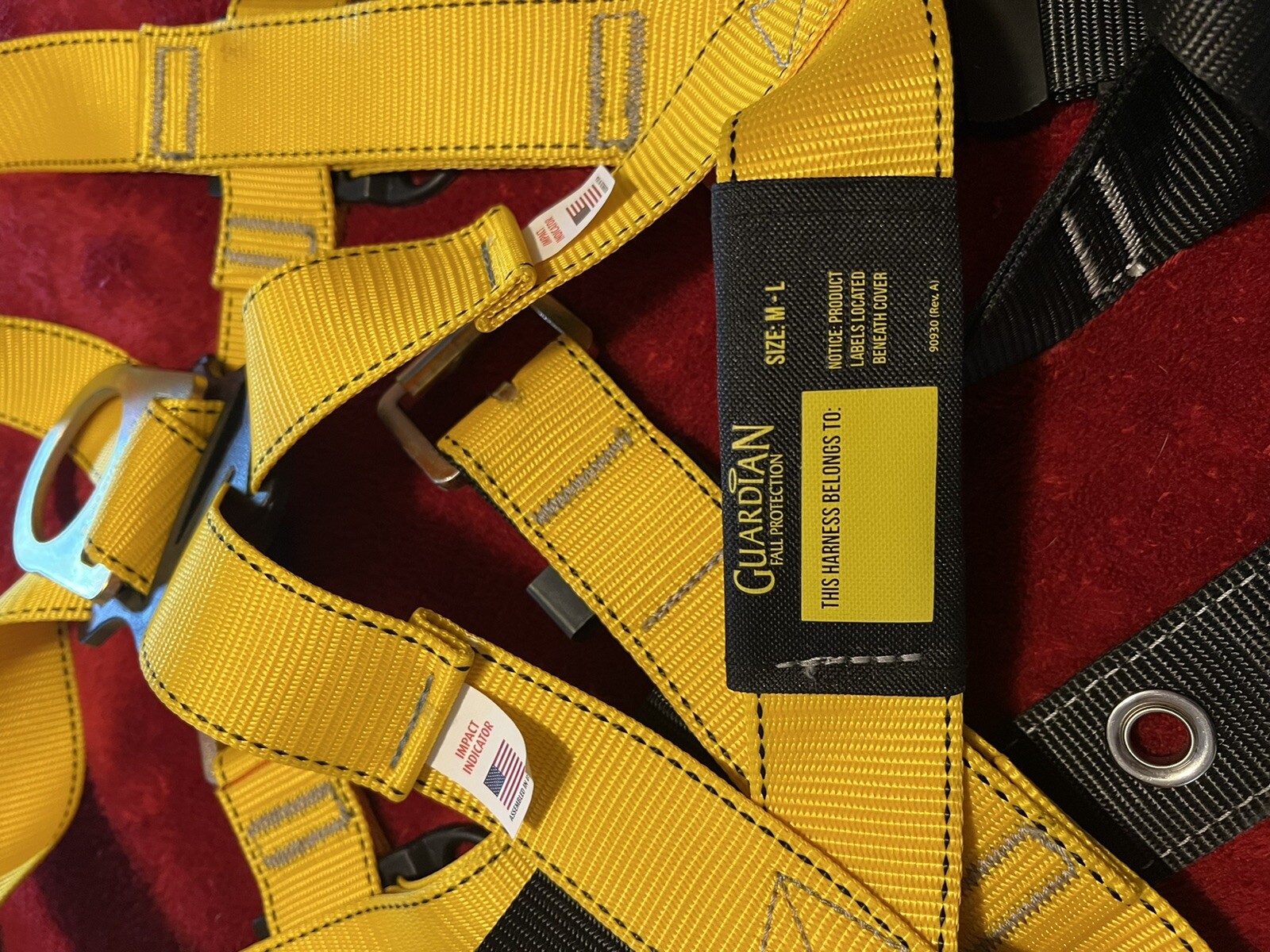 Guardian Fall Protection 11160 ML Seraph Universal Harness NO BOX