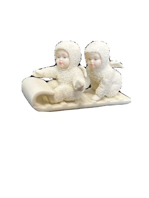 Dept 56 Snowbabies Winter Tales 1987 ''Down the Hill We Go'' 