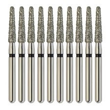Dental Burs Diamond FG 856/018SC Round End Taper Super Coarse Grit High Speed
