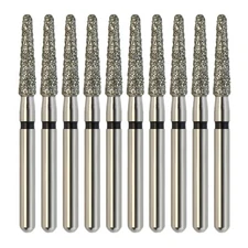 Dental Burs Diamond FG 856/018SC Round End Taper Super Coarse Grit High Speed