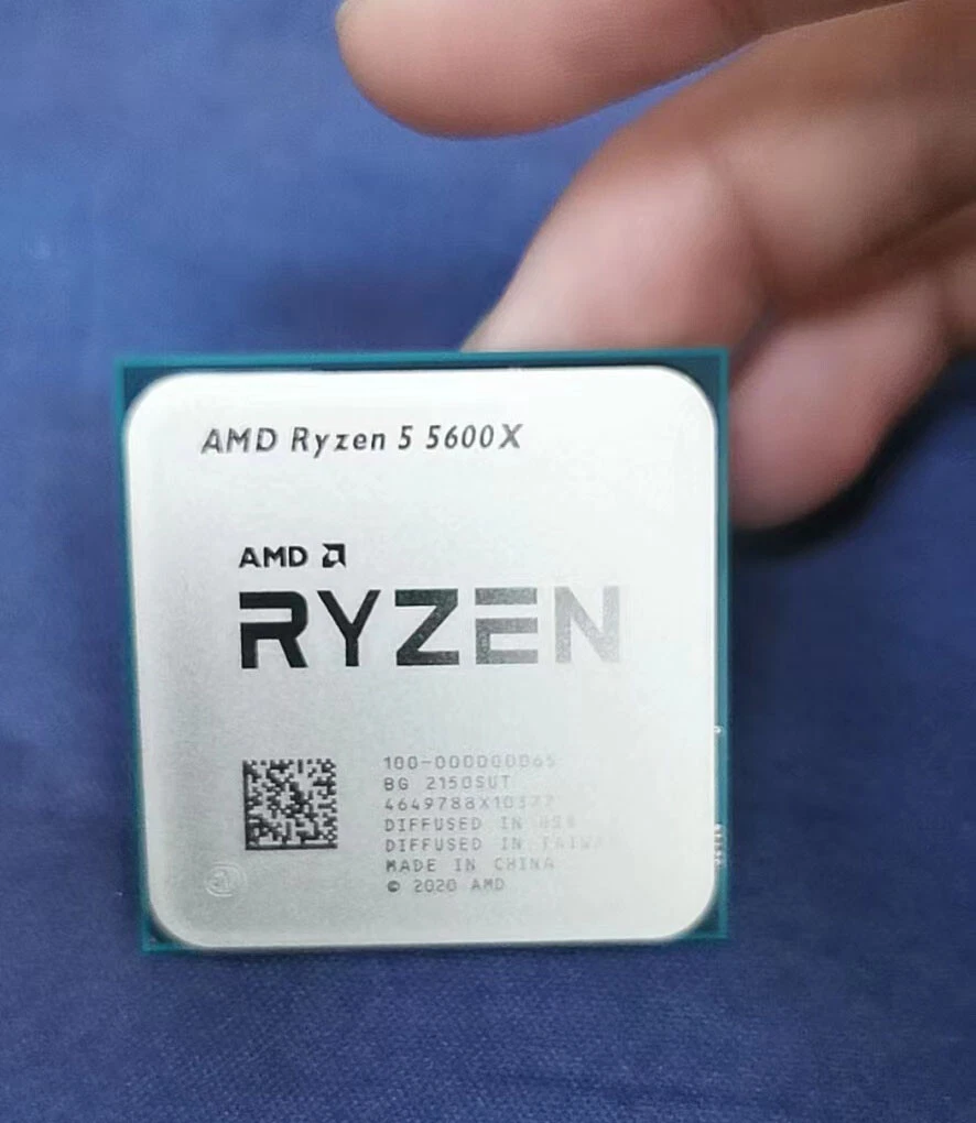 AMD Ryzen 5 5600X R5-5600X CPU Processor 3.7-4.6GHz 6CORE 12Thr Socket AM4 65W