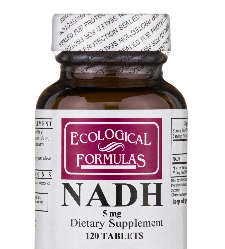 NADH 5 mg 120 Tablets - Ecological Formulas