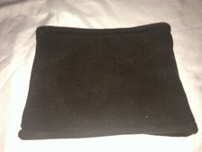 VTG Unisex Black Winter Fleece Neck Gaiter Warmer One Size