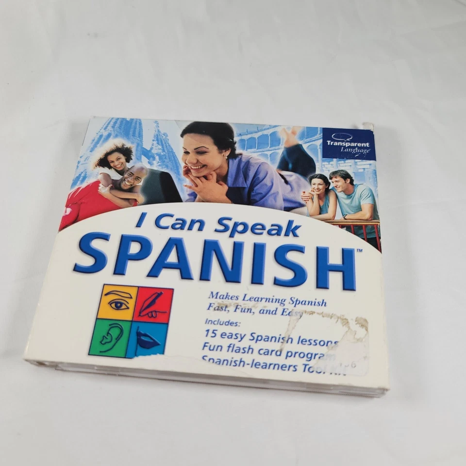 I Can Speak Spanish - Transparent Language - Learning CD Windows PC Mac - Image 3 of 4