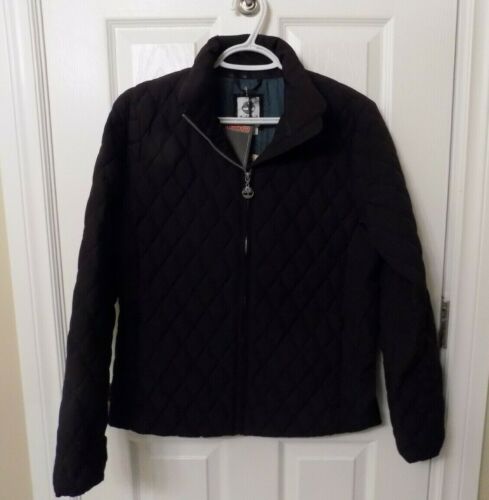 Timberland Light Puffer Jacket Thermore Insulation Ladies Size Large Black New - Picture 1 of 7