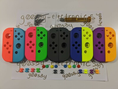 Mix & Match Genuine Nintendo Replacement Joy Con Shells CHOOSE YOUR COLORS
