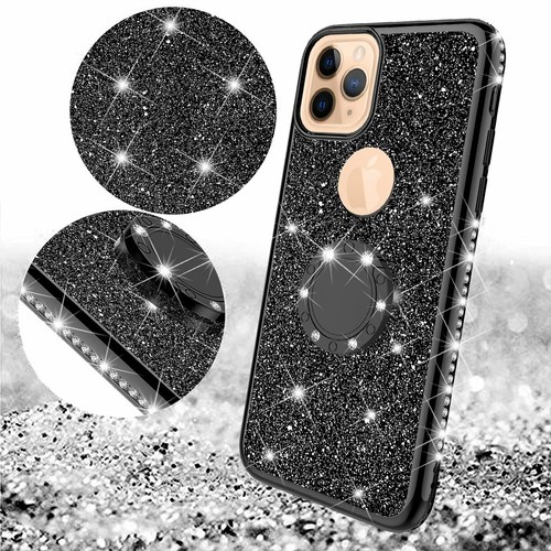 Funda de teléfono celular a prueba de golpes con anillo de parachoques suave TPU brillante para Apple iPhone 11 6.1" - Imagen 6 de 17