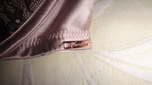 Reggiseno Somerset di Alice Temperley rosa polveroso misto seta balconio taglia 34C prezzo di ricambio £45-~ - Foto 8 di 13