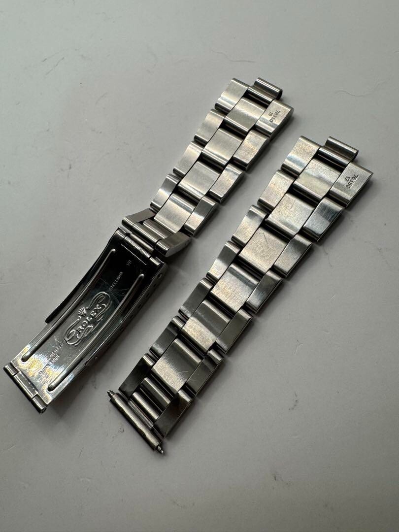 ロレックス 78350 19mm Rolex Genuine Bracelet Oyster 78350 557b 19mm Neuf / New for