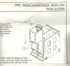 Box of 4- Altria Group JMC Merchandiser Add on P/F 4 POS 6J590