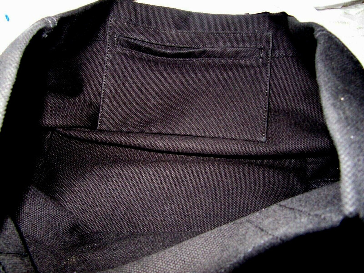 Michael kors Michael X Large Heart Patch Black Cotton Tote