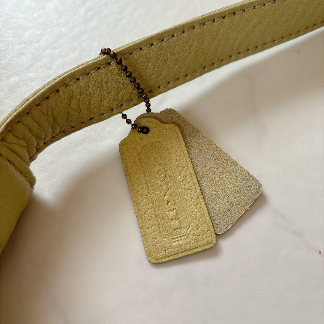 Vintage Coach 4924 Sonoma Pocket Zip Shoulder Bag Leather