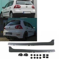 2 BAS DE CAISSE EN ABS LOOK R32 POUR VW GOLF 5 MODELE 5 PORTES
