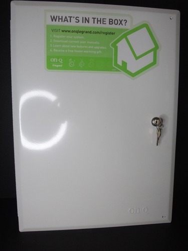 legrand on-Q Structured Wiring 20" METAL ENCLOSURE PANEL WITH HINGED DOOR EN2050