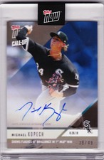 Michael Kopech Rookie Call-Up Autograph 1st MLB Win 2018 Topps NOW 647B AUTO /49