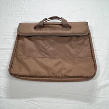 US Luggage Caramel Brown Padded Laptop Carrier Bag 
