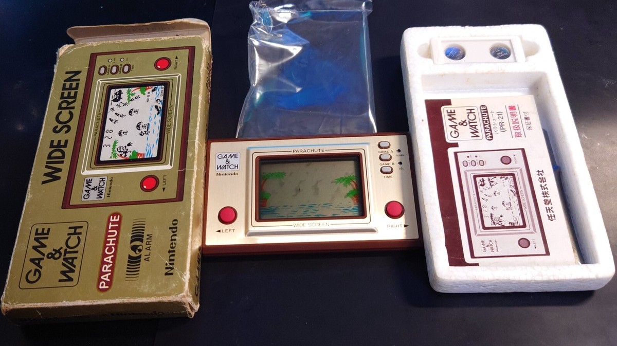 レトロ 液晶ゲーム任天堂 パラシュート PARACHUTE ゲーム＆ウオッチ