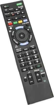 Ersatz Fernbedienung für Sony LED LCD Bravia TV RM-ED047 | RMED047 Universal