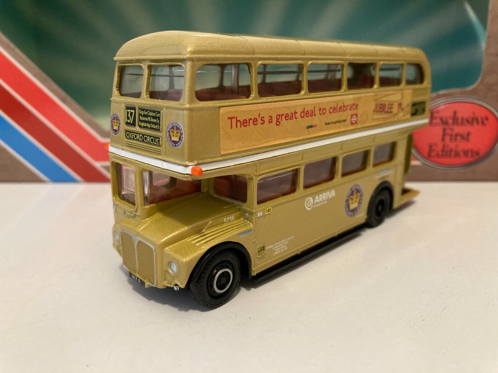 EFE 15633 AEC Routemaster Golden Jubilee Arriva London 1/76 scale boxed freepost