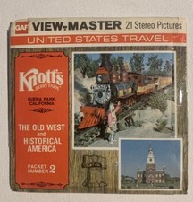 View-Master KNOTT'S BERRY FARM Packet Number 2 - H30 - 3 Reel Set