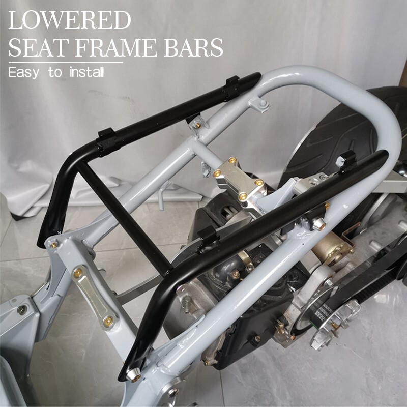 Honda Ruckus Zoomer AF58 Scooter Parts Lowered Seat Brackets Frame
