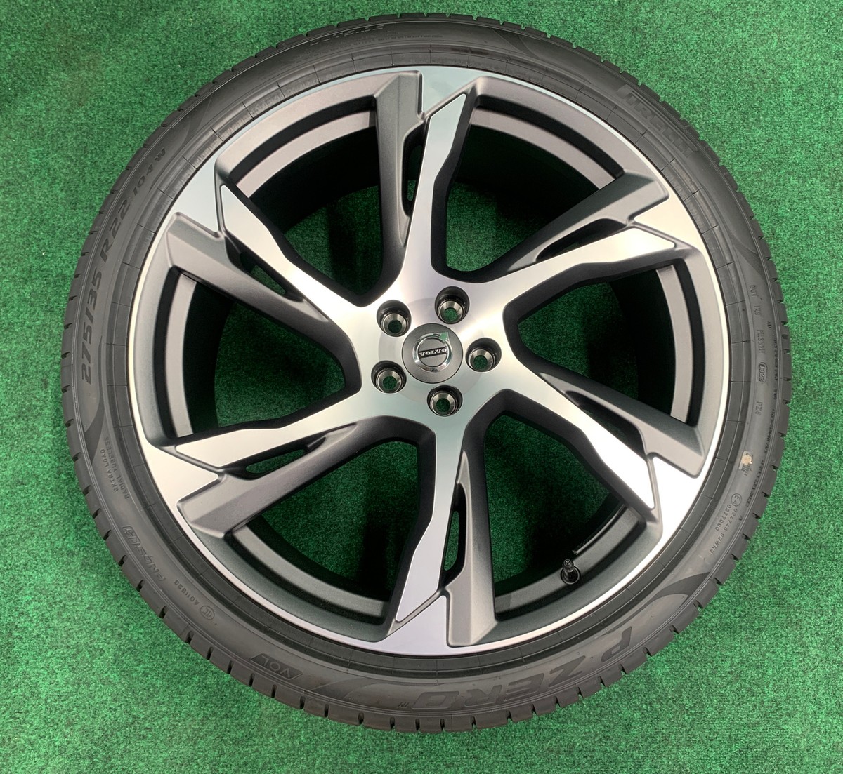 🛑 2015-2022 VOLVO XC90 22” FACTORY OEM WHEELS & Pirelli