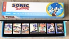 Sonic the Hedgehog Pin Collection Box SEGA Metal Mega Drive Game Badges RARE
