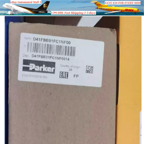 NEW D41FBE01FC1NF00 Parker Proportional Directional Control Valve DHL shippin
