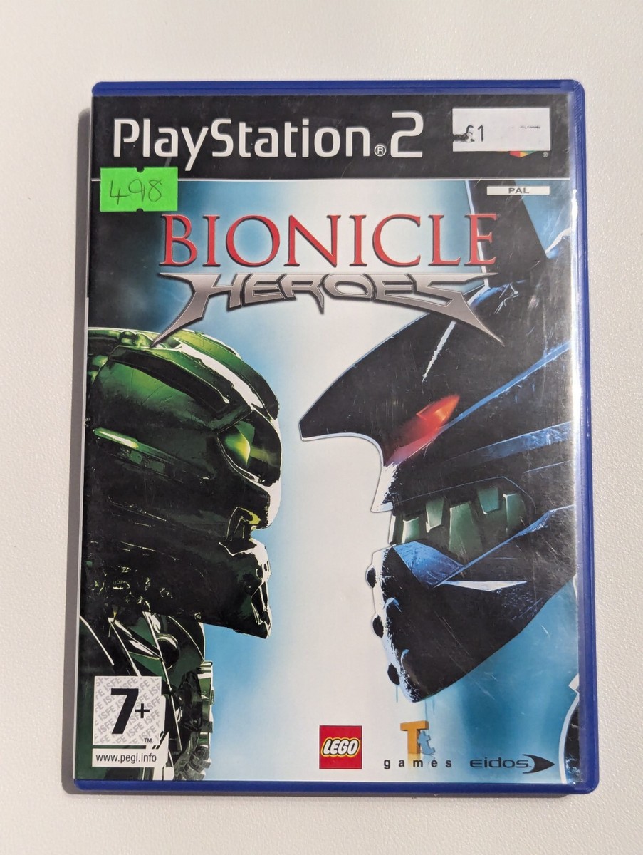Bionicle Heroes (PS2) PlayStation Complete With Manual
