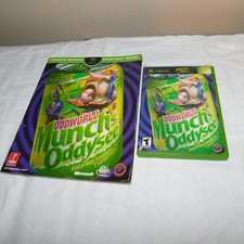 Oddworld Munch  s Oddysee Strategy Guide Book  GAME CIB Original Xbox