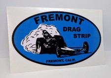 Fremont Drag Strip Vintage Style Decal Vinyl Sticker Racing Hot Rod Rat Rod