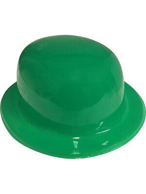 Green Irish Leprechaun Plastic Derby 