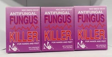 No Miss Nail Hands Feet Fungus Killer Anti Fungal .25oz (3-Pack)
