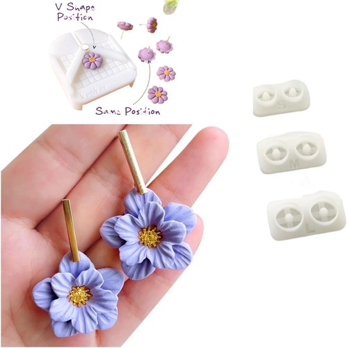 Klei Post Embedding Tool,Clay Earring Crafting Accessoires Kit