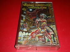 Iron Maiden - SOMEWHERE IN TIME - cassette 1986, CBS Canada 4XJ-512524 XDR