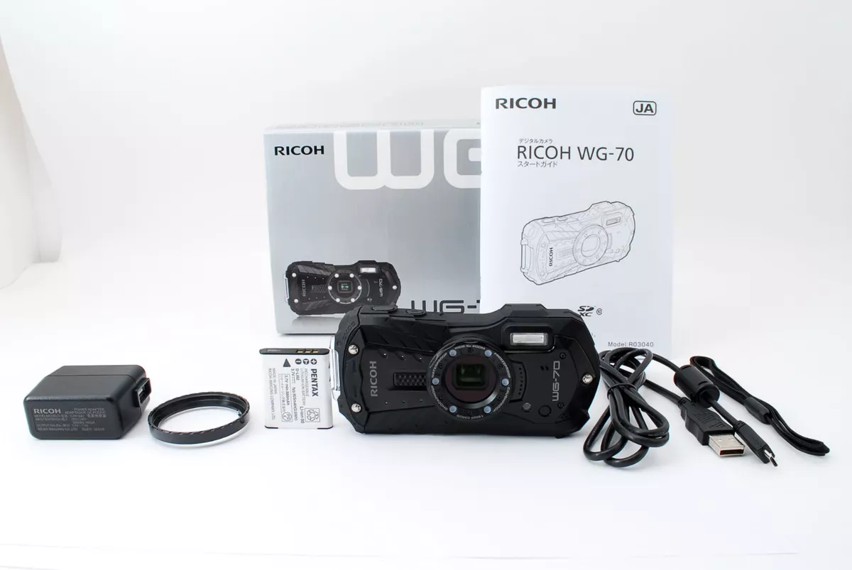 SALE安い RICOH WG-60 BLACK kEzov-m77740078862 thinfilmtech.net