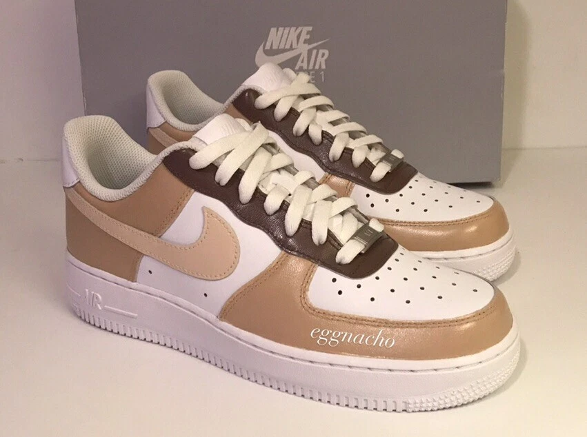 Caf personnalis Nike Air Force 1 Low femme beige bronzage mocha taille 7 5 AF1