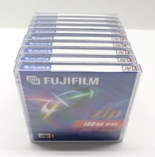 Lot of 10 Fujifilm 100MB Mac Formatted Zip Disc New Sealed