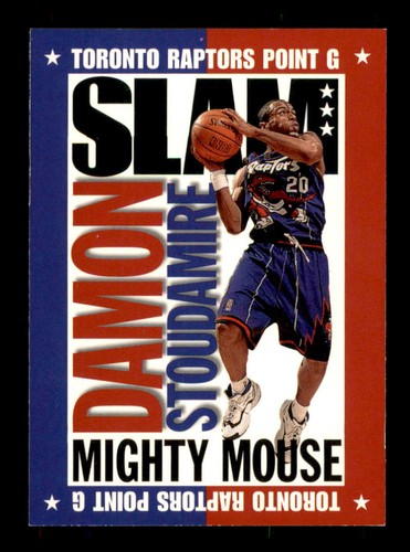 1996 Basketball Hoops Damon Stoudamire Toronto Raptors #327 Slam