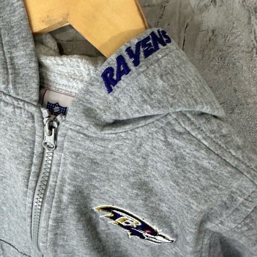 NFL Baltimore Ravens Team Hoodie for Kids Sz 4Y - Picture 4 of 6