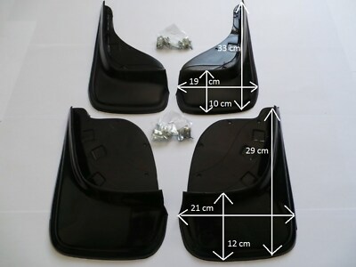 POUR PEUGEOT PARTNER Tepee Bavettes Garde-boue L'avant Et L'arrière 4