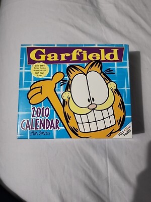 2010 Garfield Day To Day Calender New In Box Andrews McMeel Publishing Jim Davis