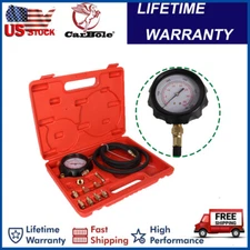 Engine Oil Pressure Tester Gauge Diagnostic Test TU-11A Service Kit 0-500PSI US