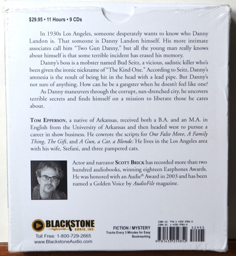 Audiobook 9-CD The Kind One Tom Epperson Gangster Suspense Mystery Unabridged - 第 2/2 張圖片