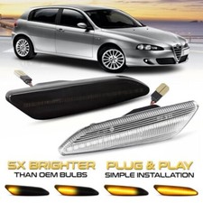COPPIA FRECCE LATERALI LED DINAMICHE SPECIFICHE PROGRESSIVE ALFA 147 RESTYLING