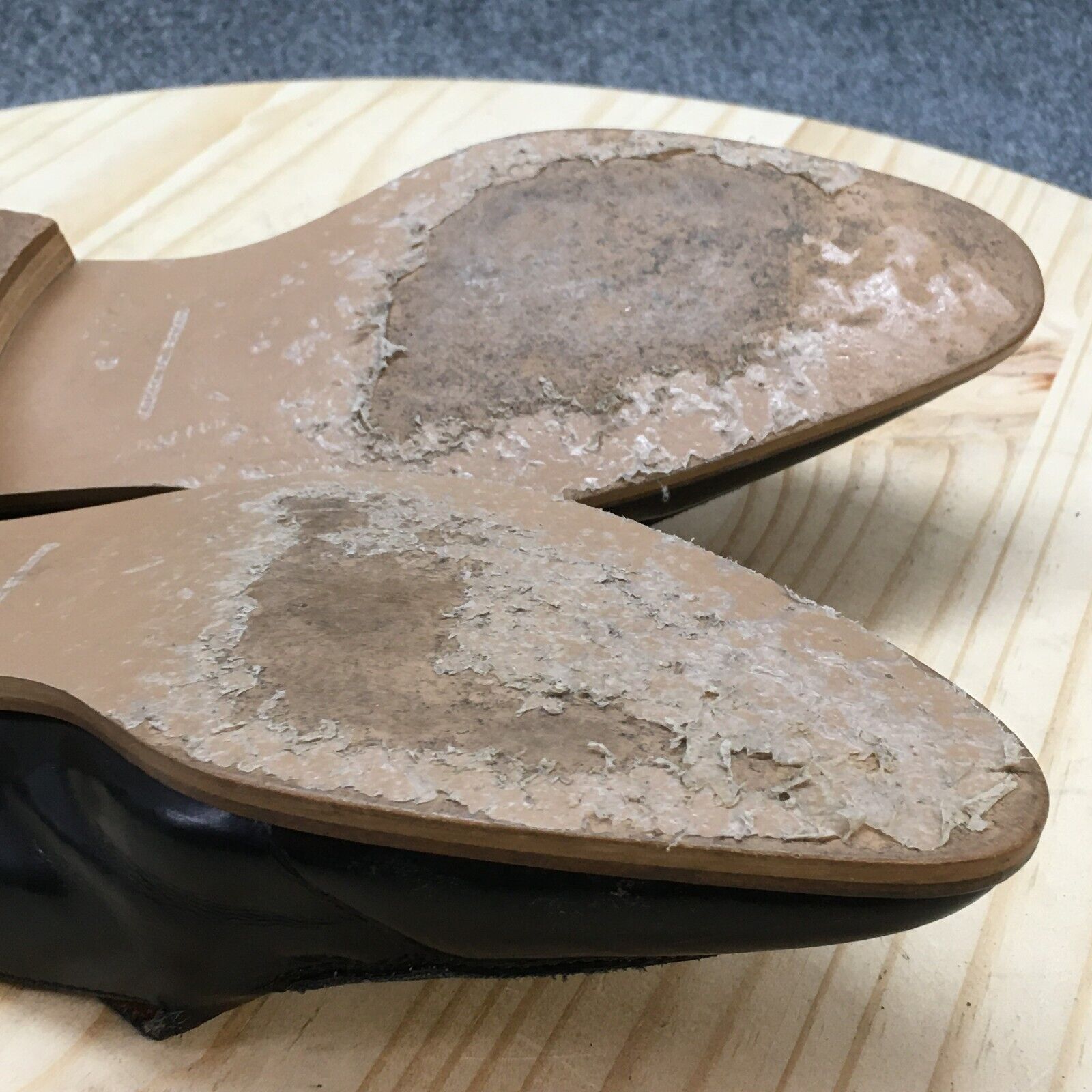 Everlane Sandals Womens 9 Mule Slides Black Paten… - image 12