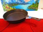 Vintage Griswold ERIE 710D Cast Iron Skillet ~ Heat Ring Logo Not Visible Ref N2 — photo 1