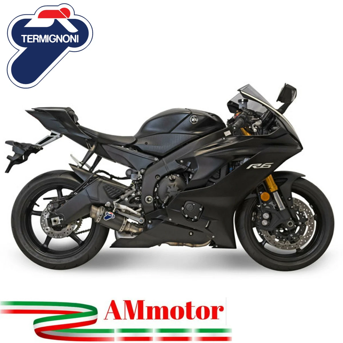 Termignoni Yamaha R6 2020 Exhaust Silencer Slip On Gp Carbon
